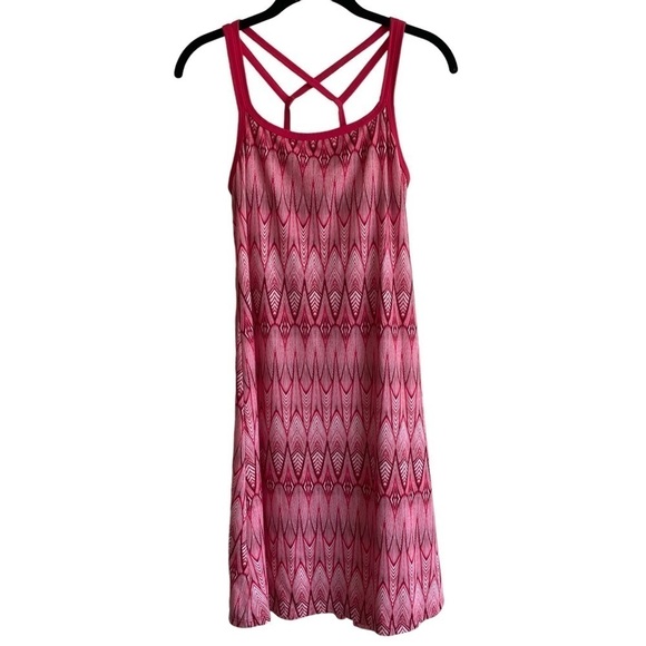PrAna Cora Active Dress, Azalea Feather, Size XS - Picture 3 of 7